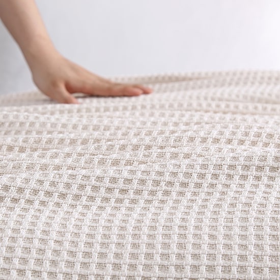 Eddie Bauer Solid 100% Cotton Blanket