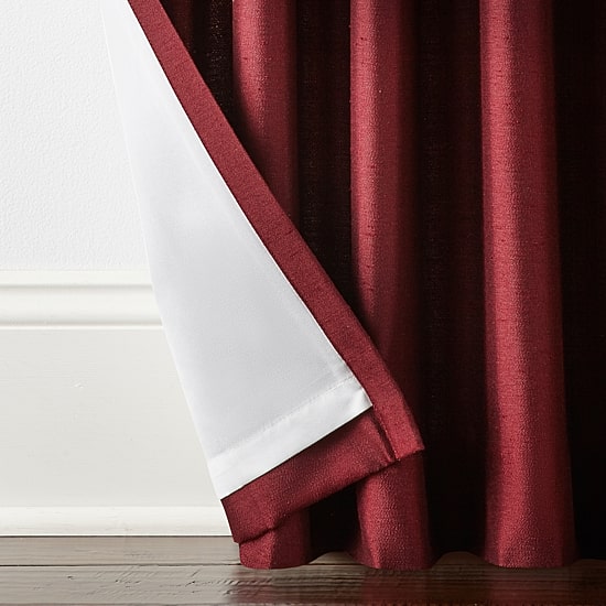 Liz Claiborne Supreme 5-Pleat Pinch Pleat Back Tab Light-Filtering Single Curtain Panel