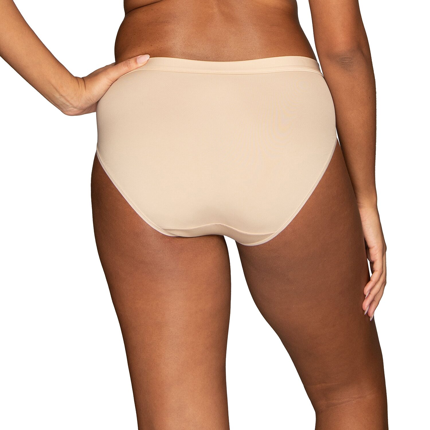 Vanity Fair Ultimate Stretch Beyond Comfort Womens Average + Full Figure 3 Pair High Cut Panty 13430