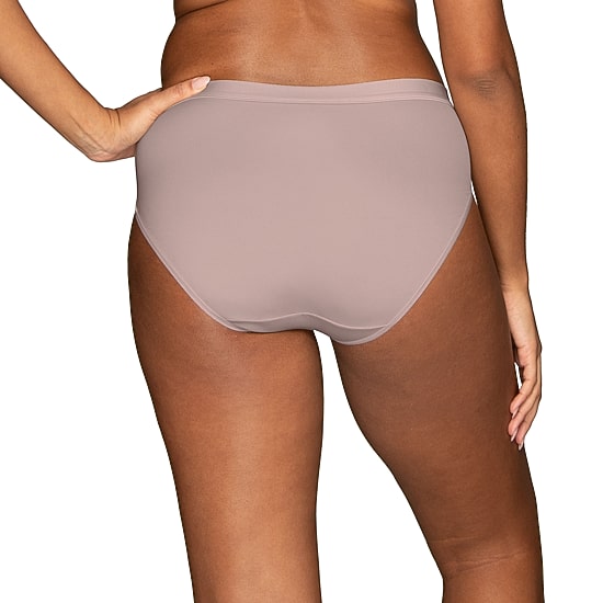 Vanity Fair Ultimate Stretch Beyond Comfort Womens Average + Full Figure 3 Pair High Cut Panty 13430