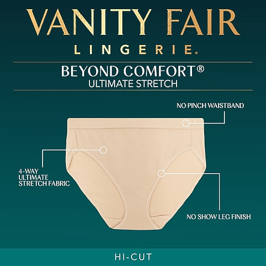 Vanity Fair® Ultimate Stretch Beyond Comfort 3 Pack Brief - 13431