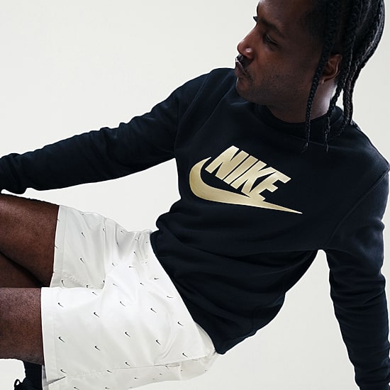 Nike Mens 9" Mid Rise Workout Shorts
