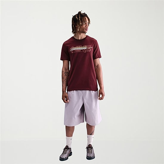 Nike Just Do It Mens Crew Neck Short Sleeve Regular Fit Graphic T-Shirt