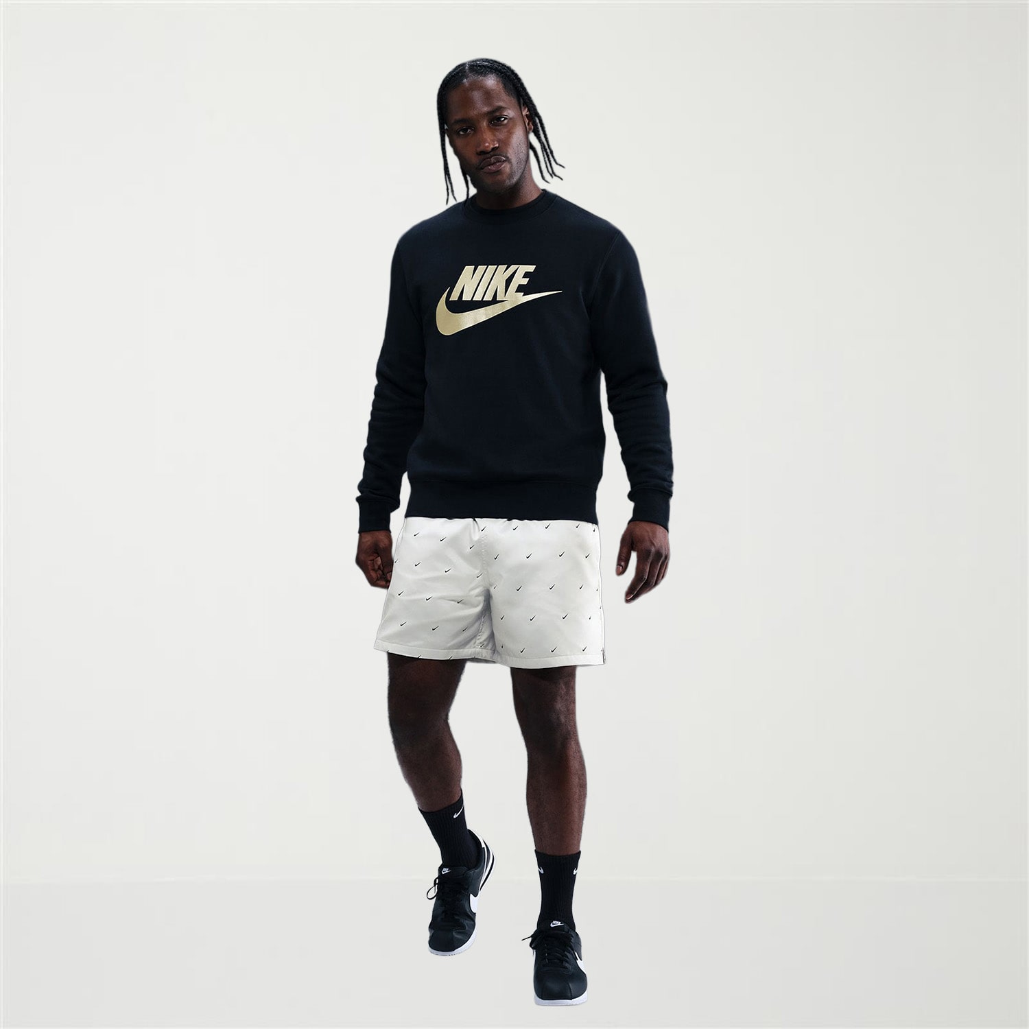 Nike Mens 6" Mid Rise Big and Tall Workout Shorts