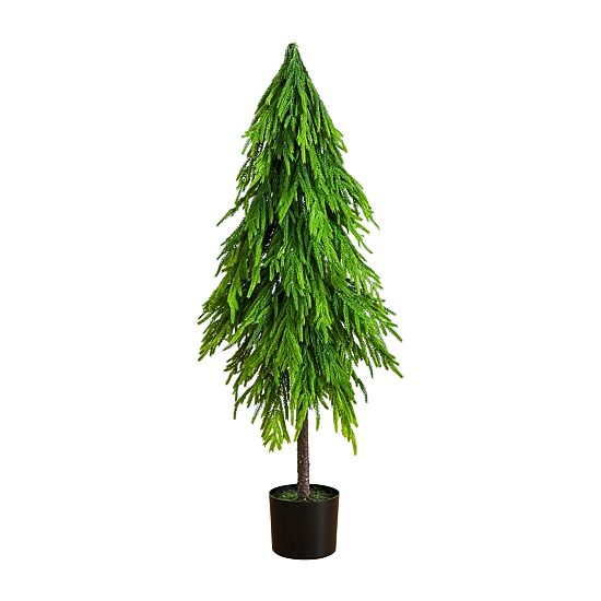 Nearly Natural 4 Foot Pine Christmas Tree