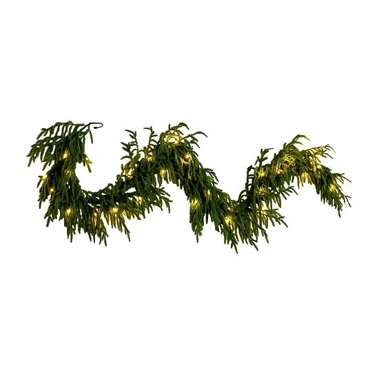 Nearly Natural Pre-Lit Wreath