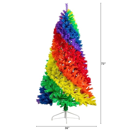 Nearly Natural 6 Foot Pine Christmas Tree