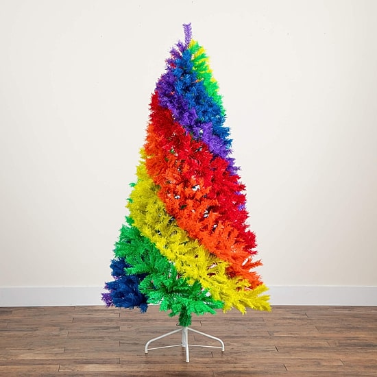 Nearly Natural 6 Foot Pine Christmas Tree