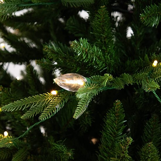 Nearly Natural 6 Foot Pre-Lit Multi-Function Lights Pine Christmas Tree