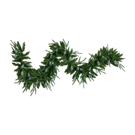 Nearly Natural Pre-Lit Wreath