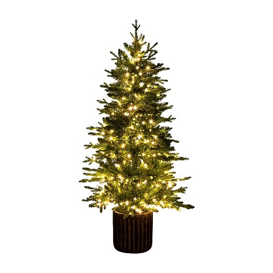 Nearly Natural 4 1/2 Foot Pre-Lit Pine Christmas Tree