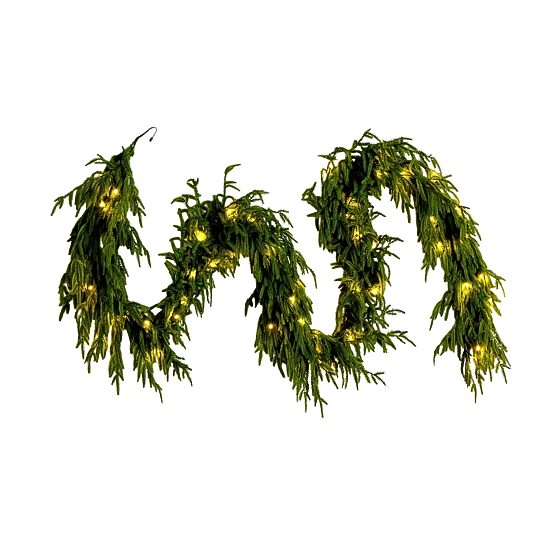Nearly Natural Pre-Lit Wreath