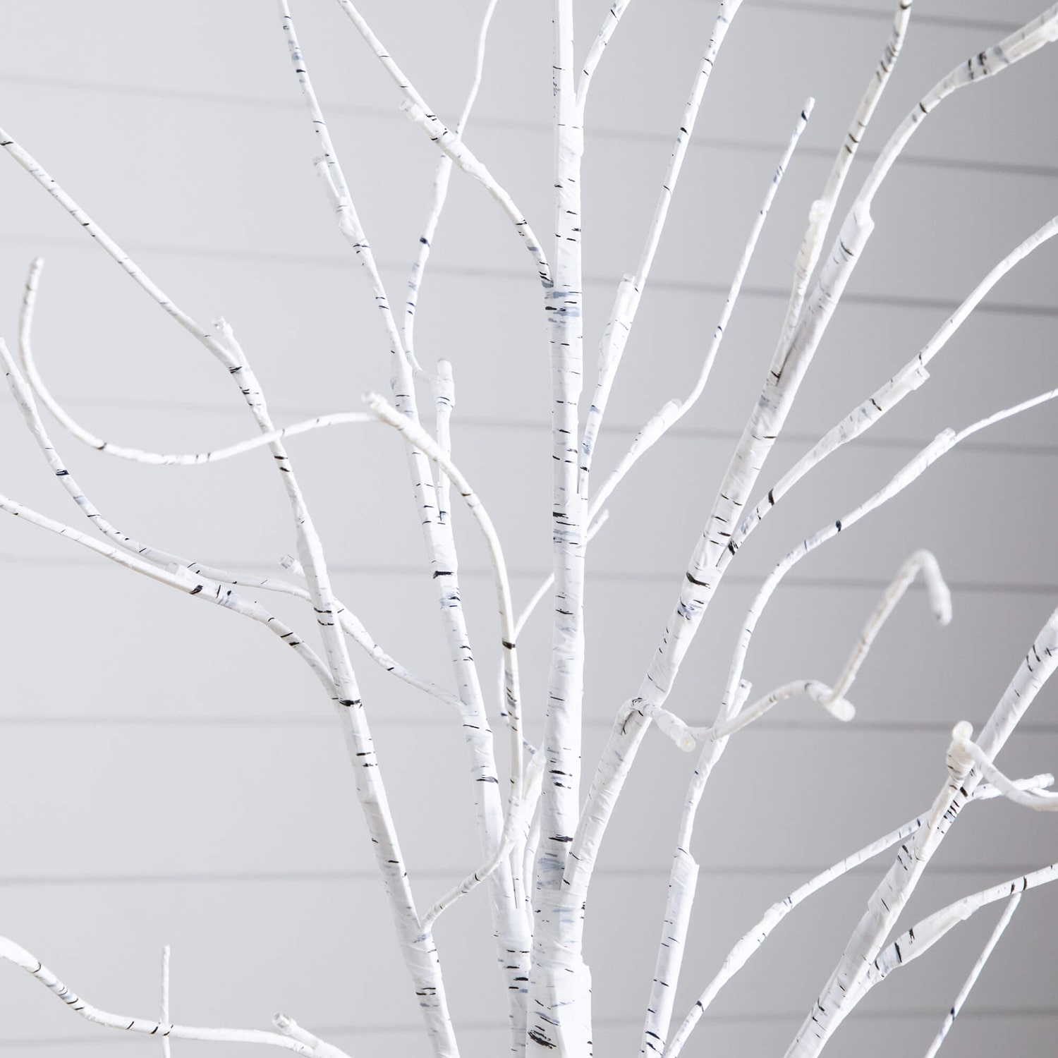Nearly Natural 6 Foot Pre-Lit Birch Christmas Tree