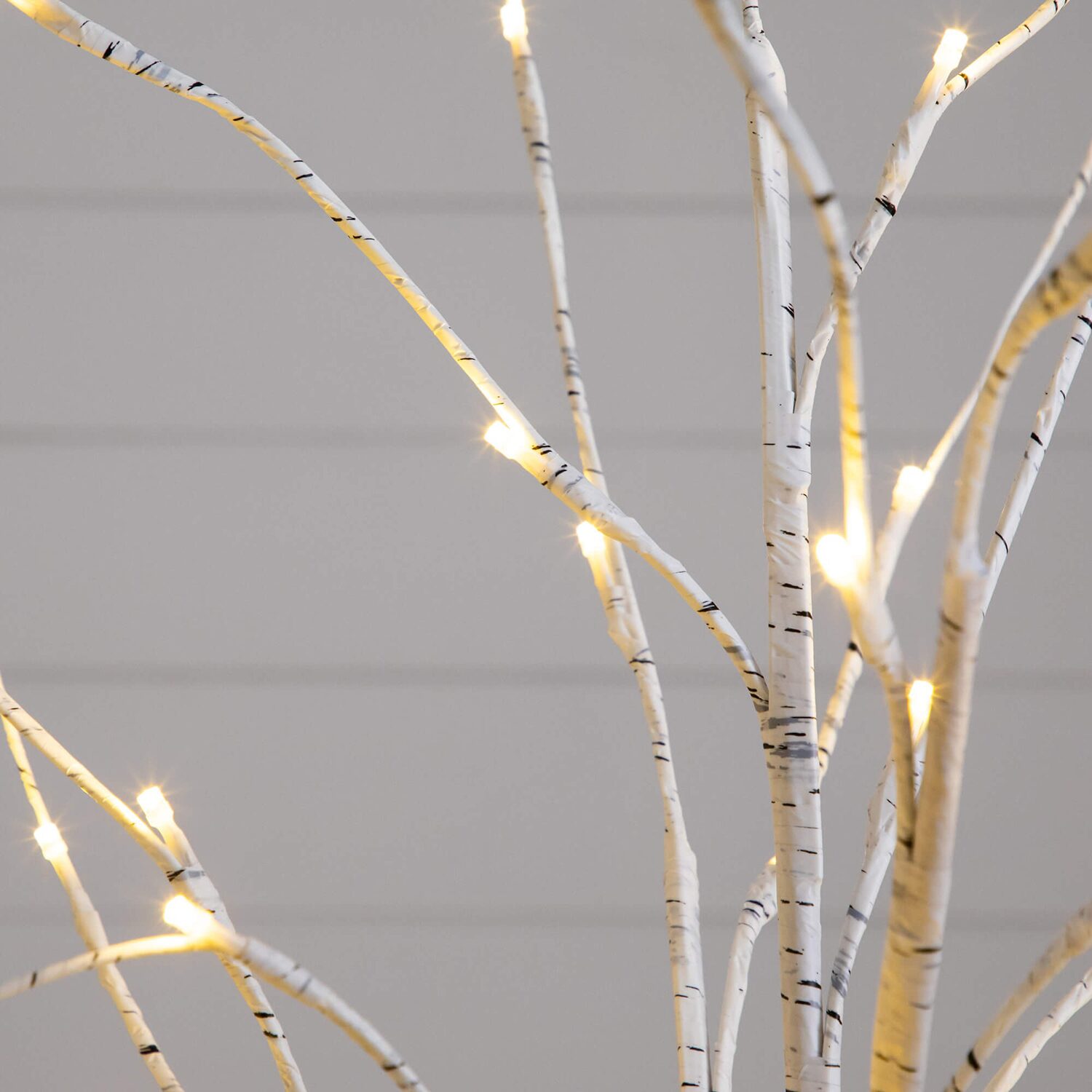 Nearly Natural 6 Foot Pre-Lit Birch Christmas Tree