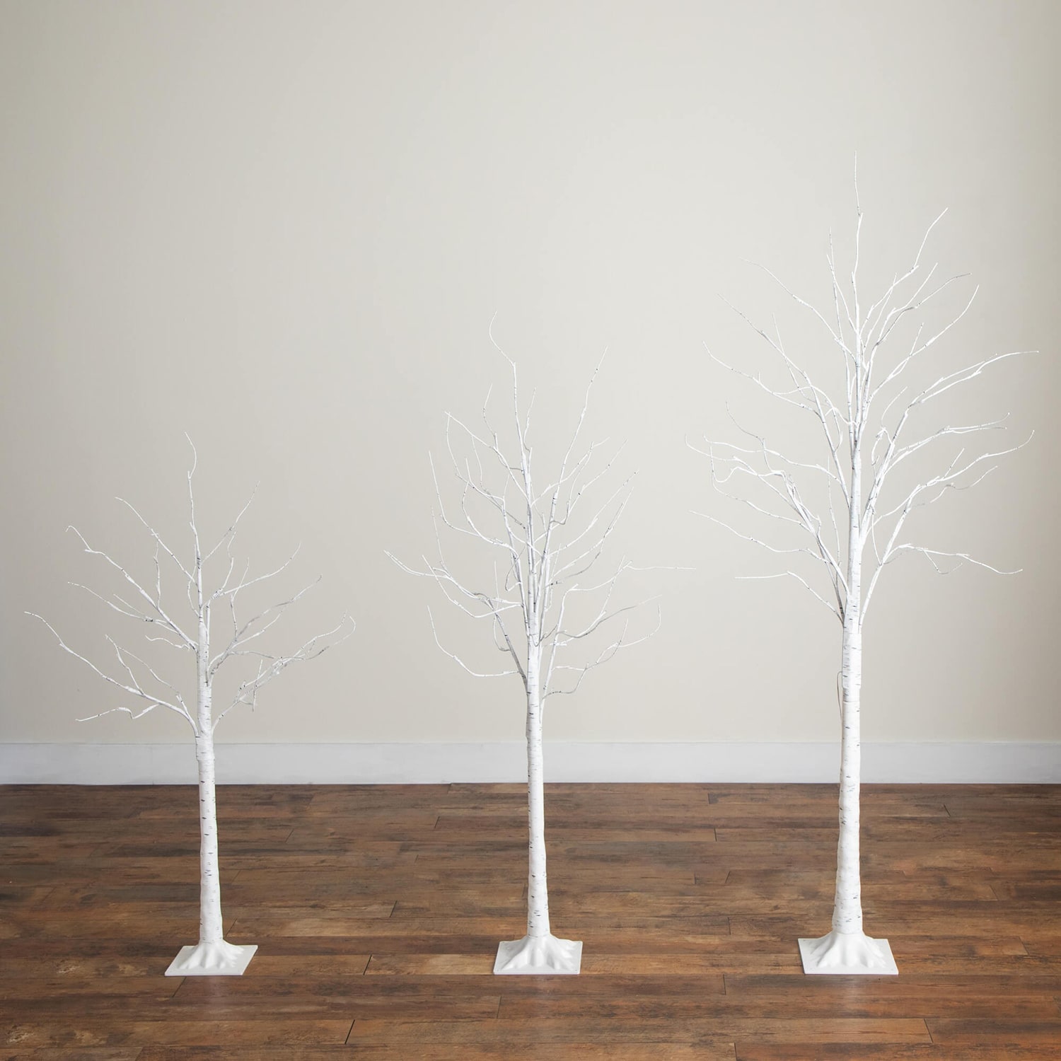 Nearly Natural 6 Foot Pre-Lit Birch Christmas Tree