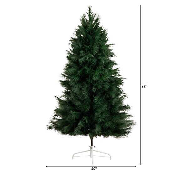 Nearly Natural 6 Ft Christmas Tree
