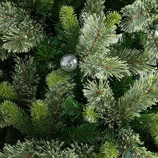 Nearly Natural 7 1/2 Foot Pre-Lit Pine Christmas Tree