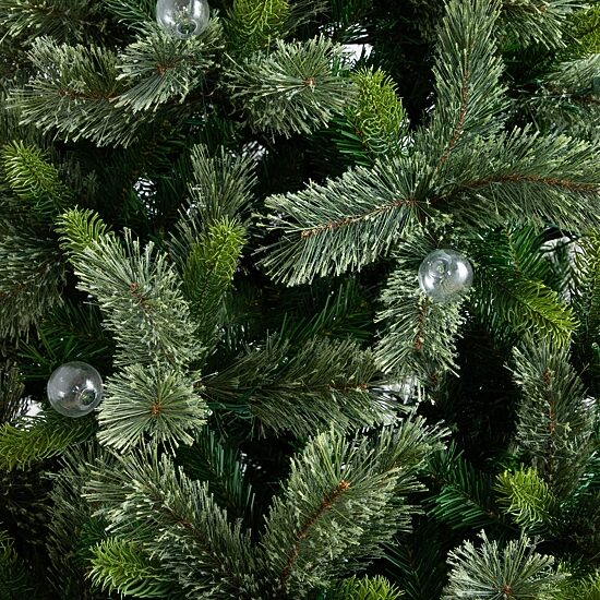 Nearly Natural 7 1/2 Foot Pre-Lit Pine Christmas Tree