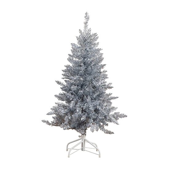 Nearly Natural 4 Foot Pre-Lit Pine Christmas Tree
