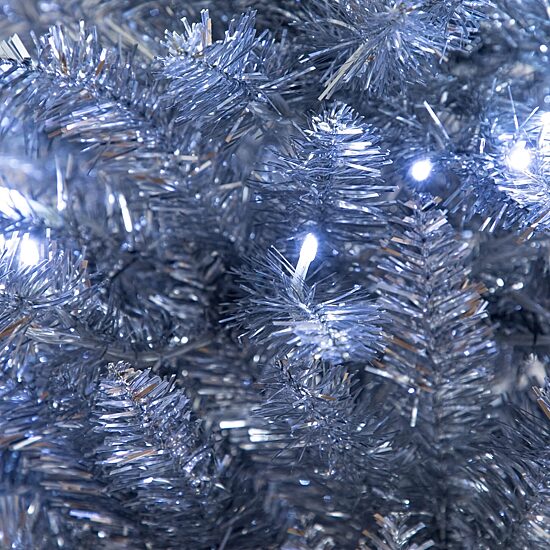 Nearly Natural 4 Foot Pre-Lit Pine Christmas Tree