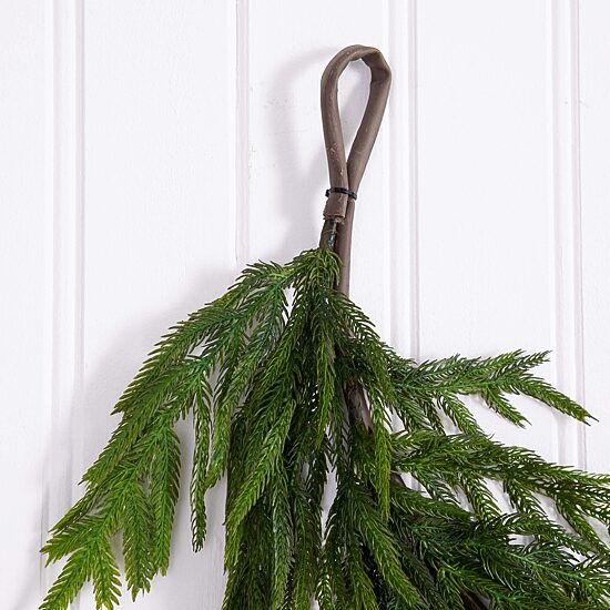Nearly Natural 8ft Real Touch Wreath