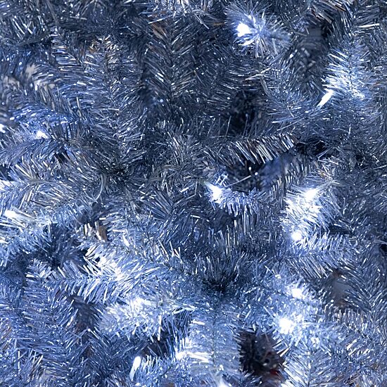 Nearly Natural 6 Foot Pre-Lit Pine Christmas Tree
