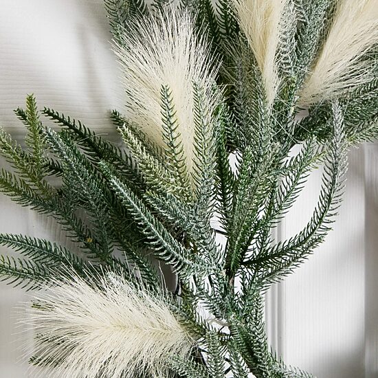 Nearly Natural Pre-Lit Wreath