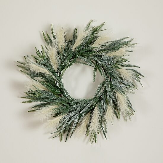 Nearly Natural Pre-Lit Wreath
