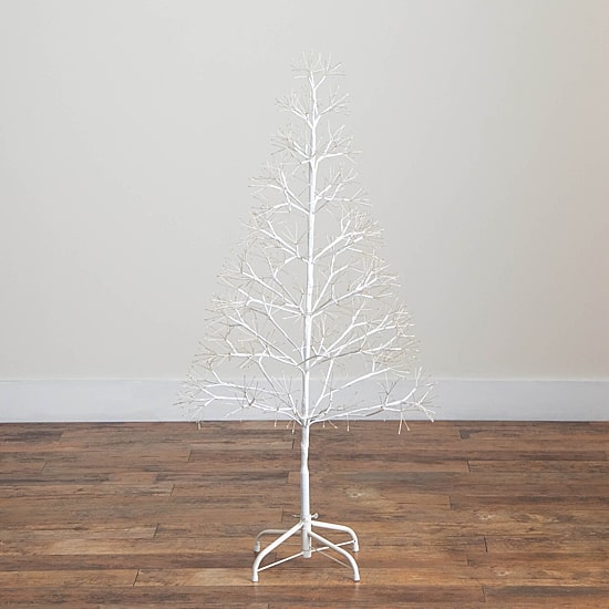 Nearly Natural 4 Foot Pre-Lit Christmas Tree