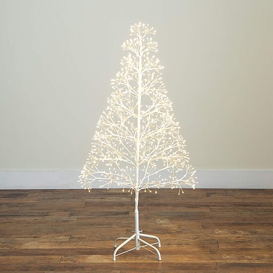 Nearly Natural 4 Foot Pre-Lit Christmas Tree
