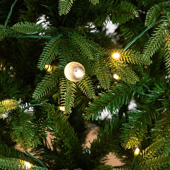 Nearly Natural 4 Foot Pre-Lit Multi-Function Lights Pine Christmas Tree