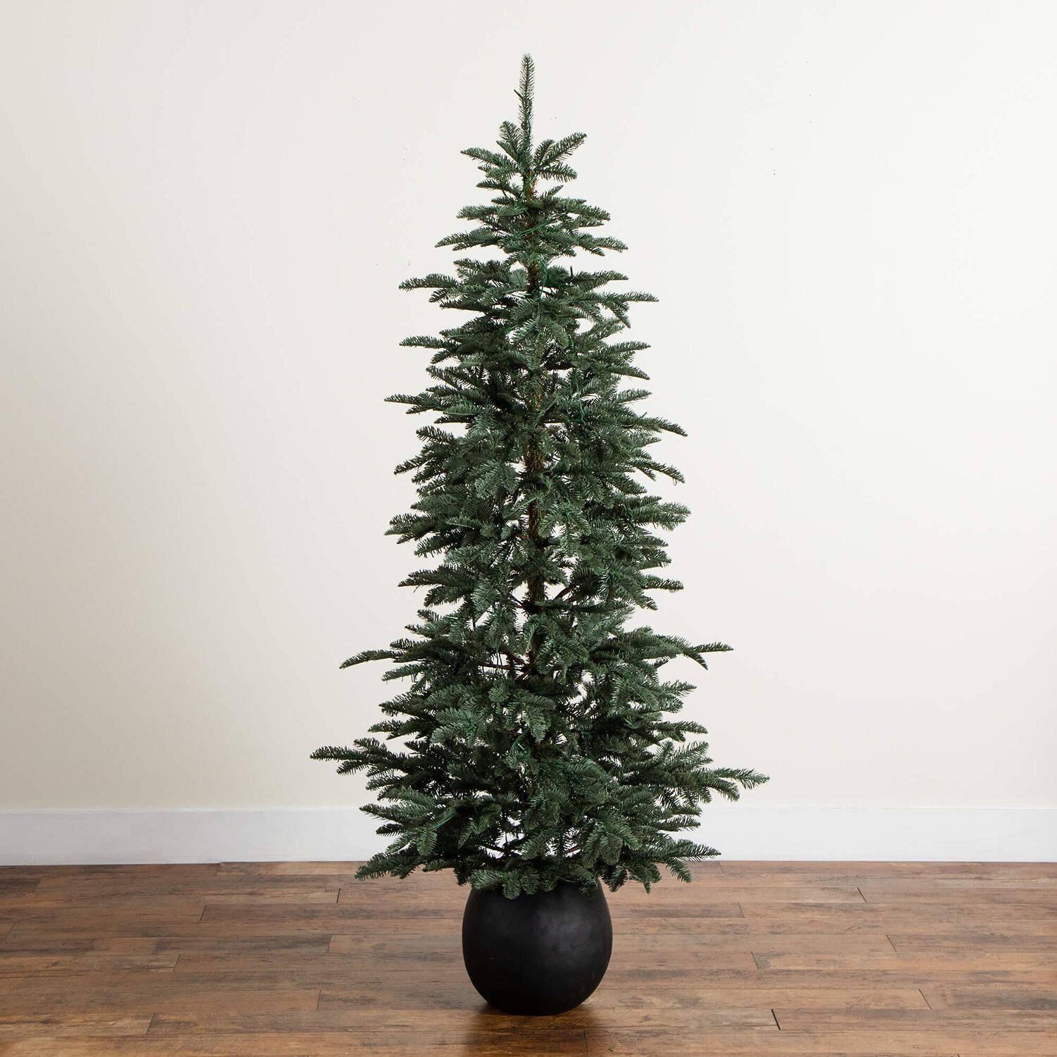 Nearly Natural 6 Foot Pre-Lit Pine Christmas Tree