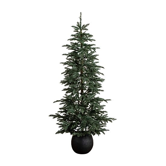 Nearly Natural 6 Foot Pre-Lit Pine Christmas Tree