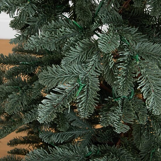 Nearly Natural 6 Foot Pre-Lit Pine Christmas Tree