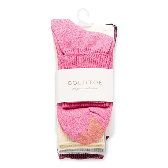 Gold Toe Womens 6 Pair Turncuff Socks