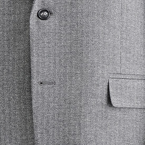 Stafford Herringbone Mens Classic Fit Sport Coat