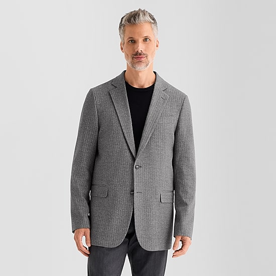 Stafford Herringbone Mens Classic Fit Sport Coat