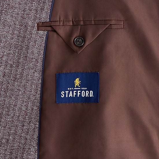 Stafford Mens Big and Tall Classic Fit Sport Coat