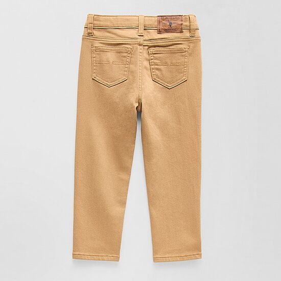 U.S. Polo Assn. Toddler Boys Straight Classic Fit Pull-On Pant