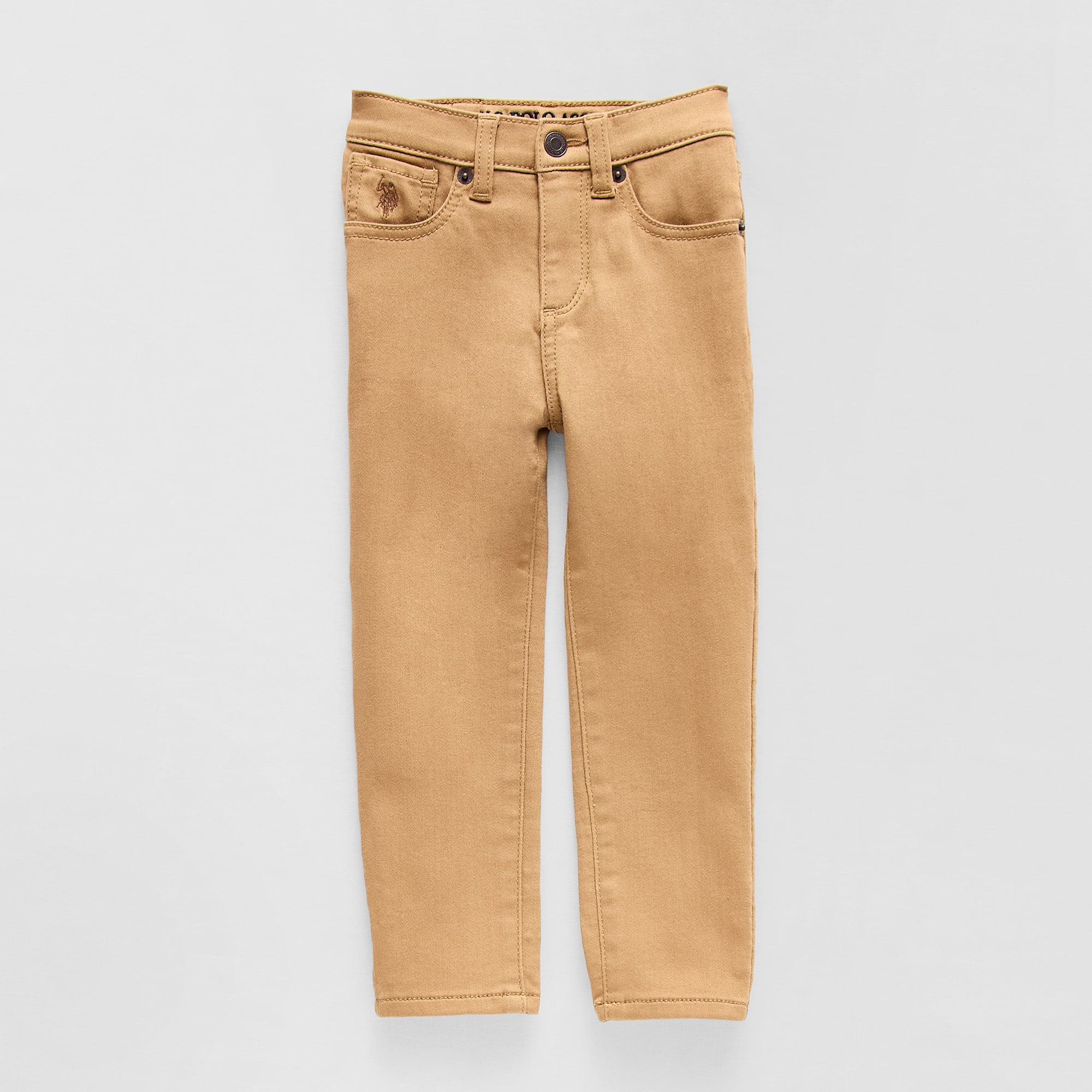 U.S. Polo Assn. Toddler Boys Straight Classic Fit Pull-On Pant