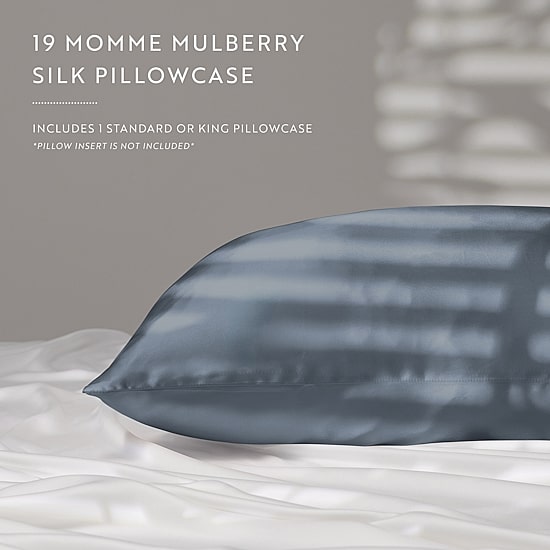 Casual Comfort Luxurious 100% Mulberry Silk Pillowcase