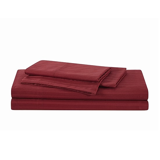 Royal Velvet Royal Velvet Dobby Stripe Sheet Set