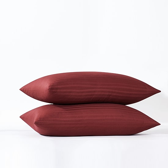 Royal Velvet Dobby Stripe Pillowcase Pair