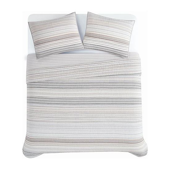 Oceanfront Resort Oceanfront Resort Navarre Yarn Dye Stripe Quilt Set Quilt Set