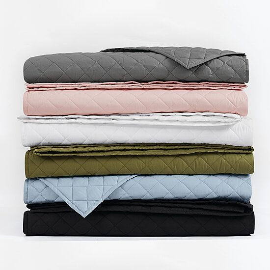Cannon Cannon Oversized Percale Quilt Set 3-pc. Quilt Set