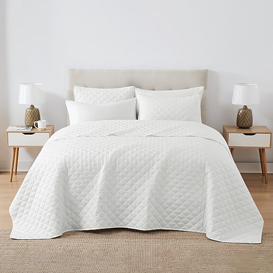 Cannon Cannon Oversized Percale Quilt Set 3-pc. Quilt Set