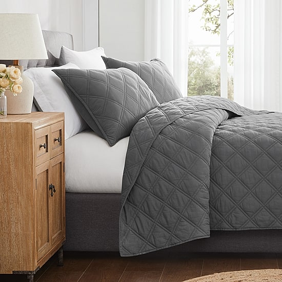 Brooklyn Loom Brooklyn Loom Diamind Stitch Quilt Set Quilt Set