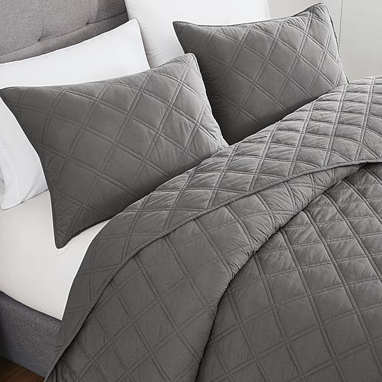 Brooklyn Loom Brooklyn Loom Diamind Stitch Quilt Set Quilt Set