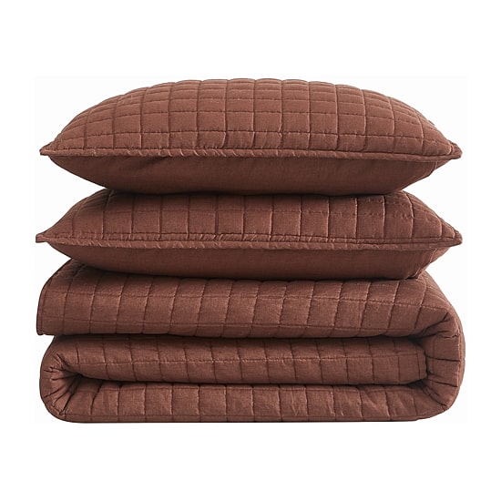 Brooklyn Loom Brooklyn Loom Linen Quilt Set 3-pc. Quilt Set