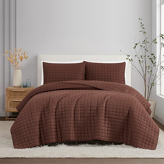 Brooklyn Loom Brooklyn Loom Linen Quilt Set 3-pc. Quilt Set